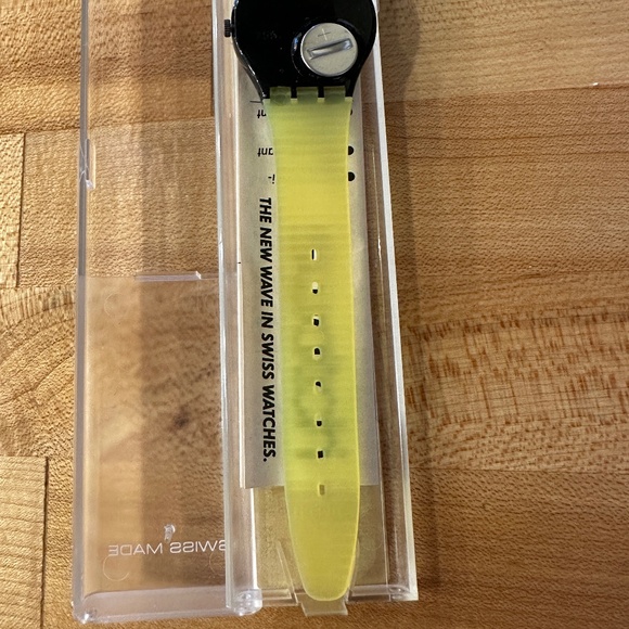 VTG Swatch Gent GN721 New in Box, NEVER WORN or USED, UNISEX 1990 - Picture 9 of 9